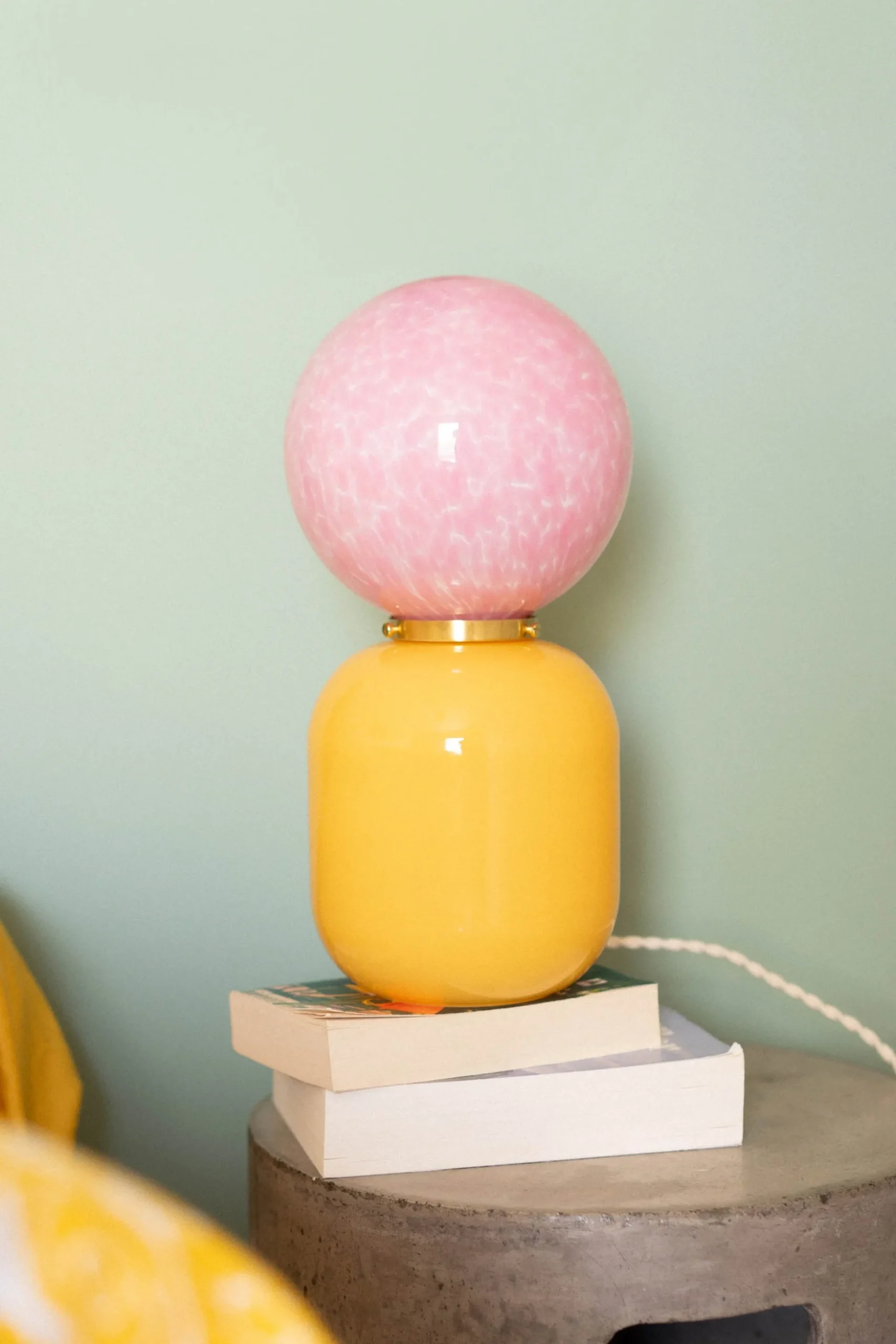 LAMPE MILO YELLOW